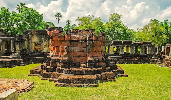 Temple ruins in Korat, Thailand