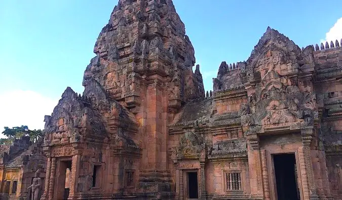 Ancient temple in rural Thailand