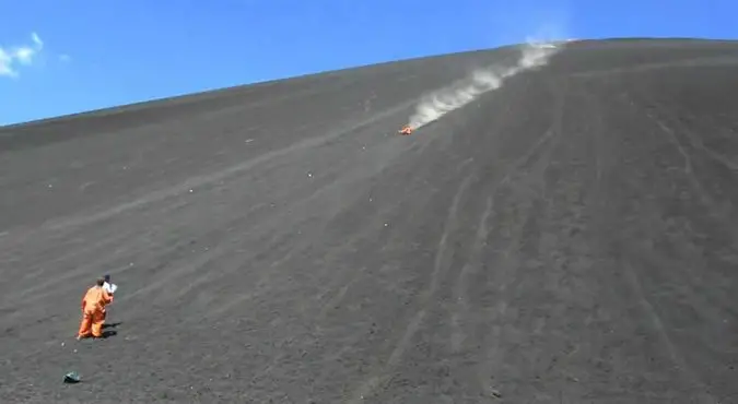 cerro negro volcano boarding