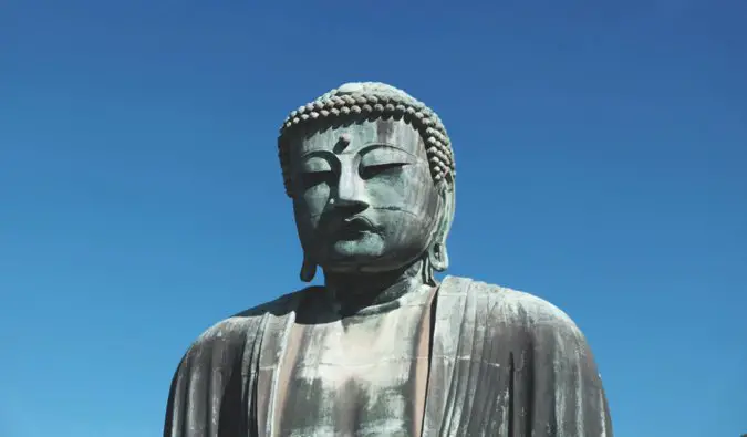 the giant Buddha statue near Tokyo called Daibutsu